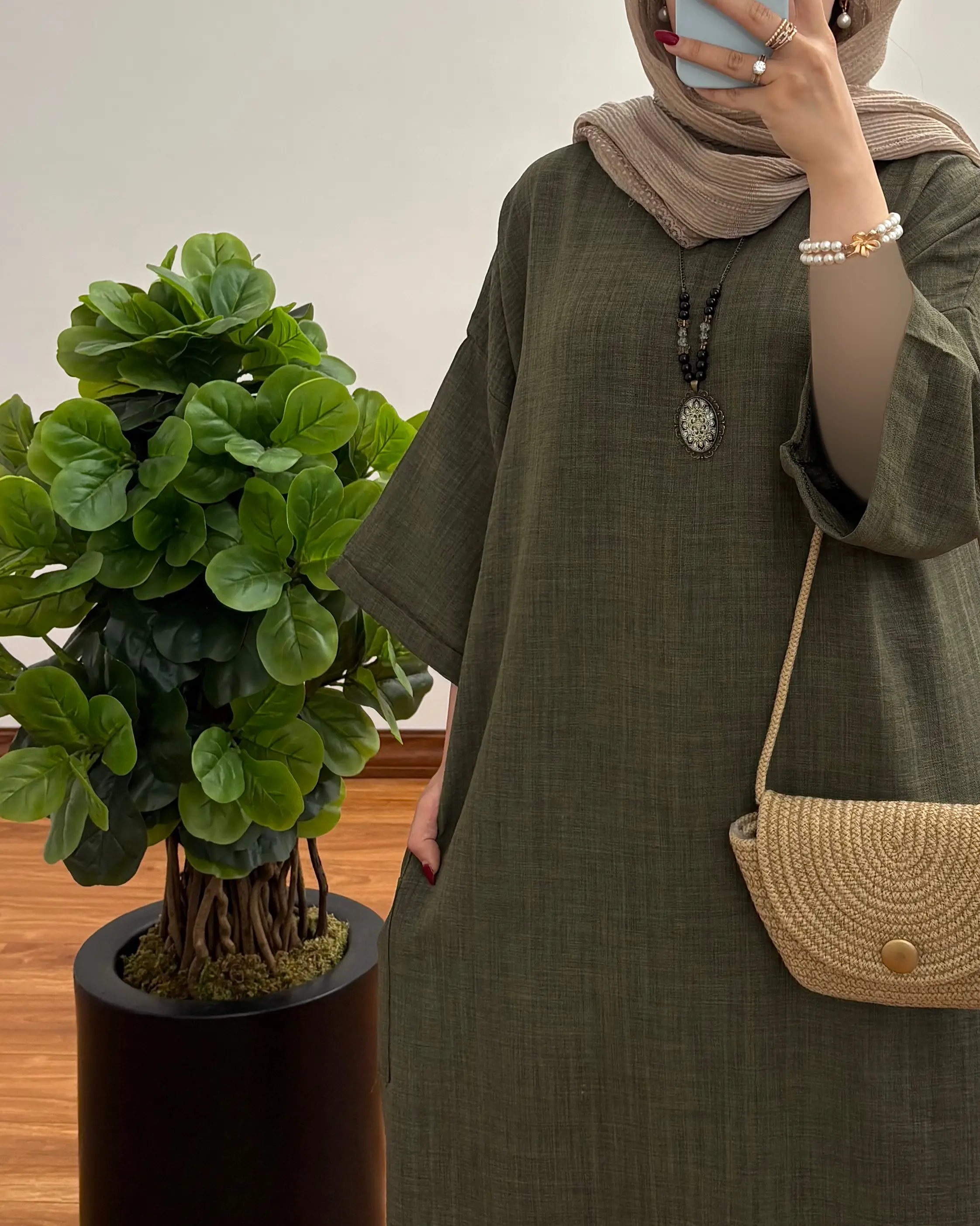 مانتو کفتان نارنج